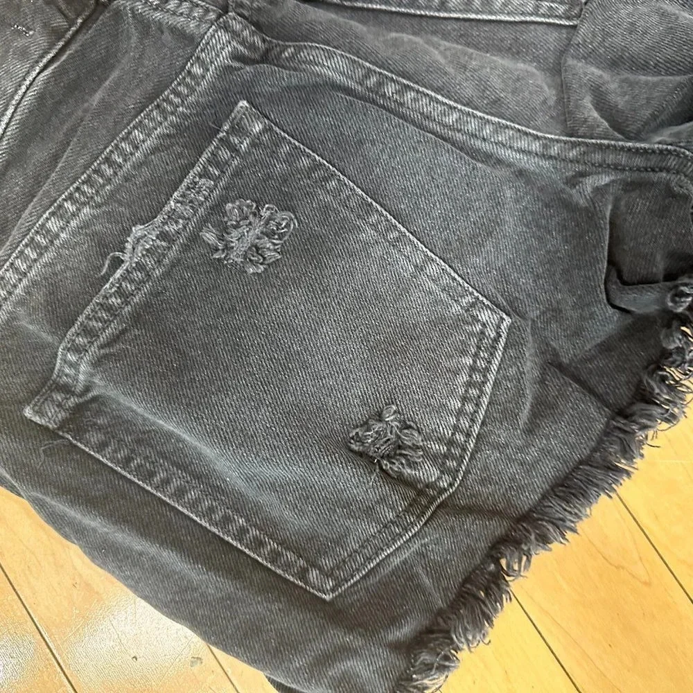 Free People button fly